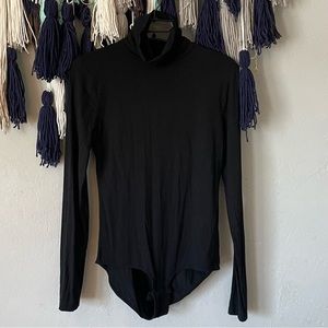 J. Crew 365 - Black Tissue Turtleneck Bodysuit